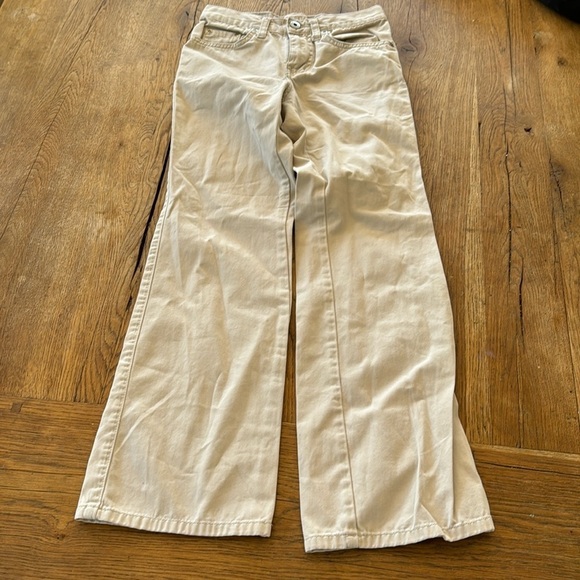 Nordstrom Mavi Tan Bell Bottom pants - Picture 1 of 5